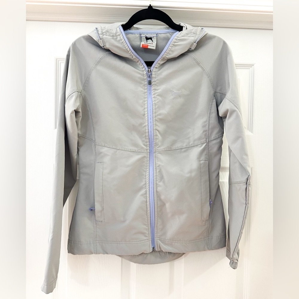 The Black Dog by Avalanche Hooded Light windbreaker Jacket sz Small